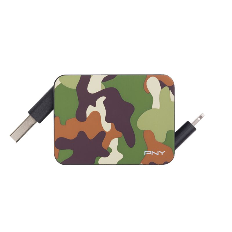 Cable Pny Roll It Cammo Lightning
